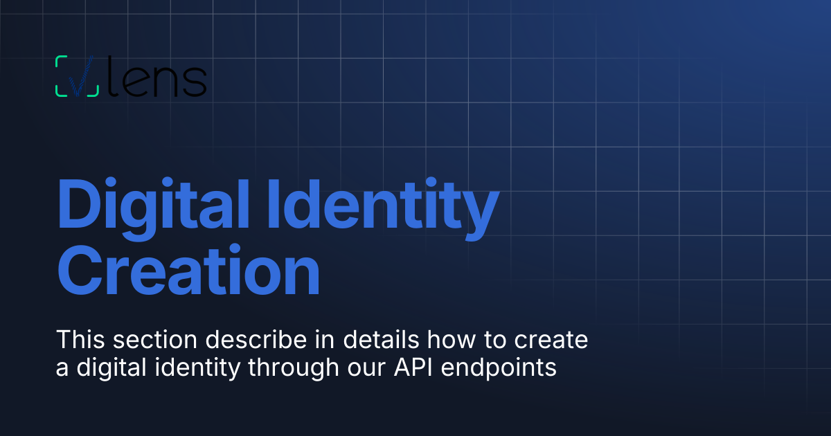Digital Identity Creation | didv2
