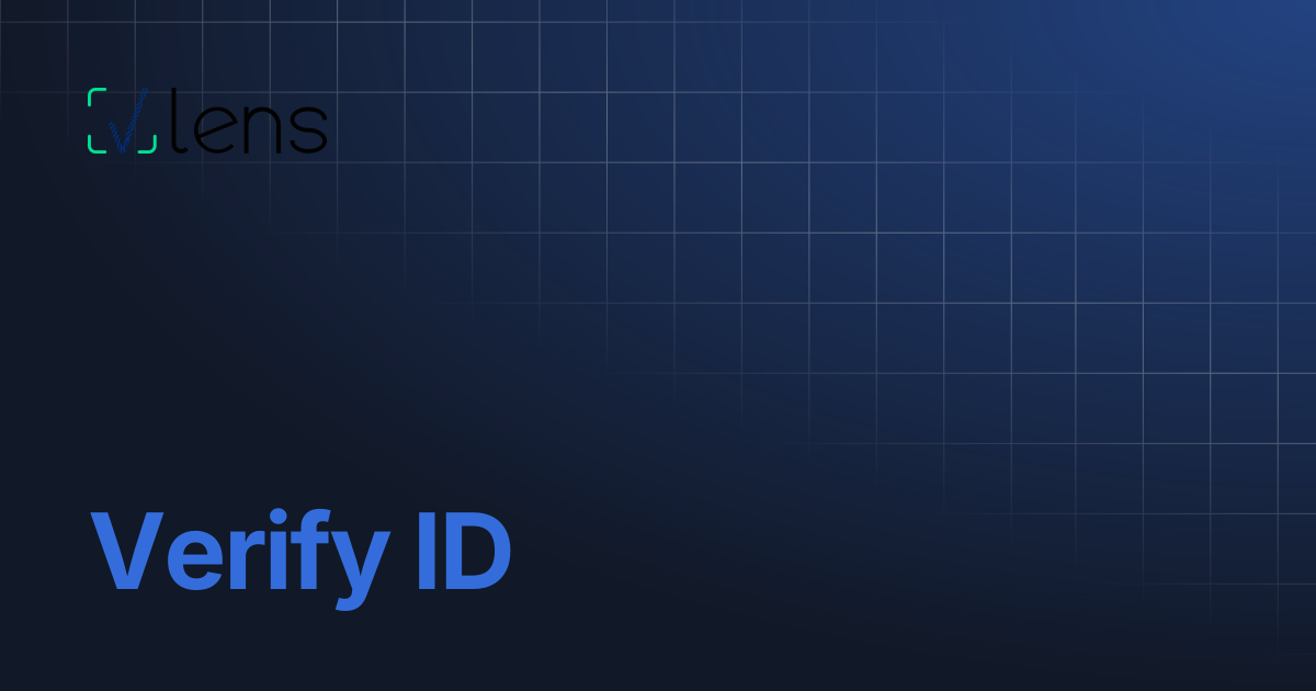Verify ID | didv2